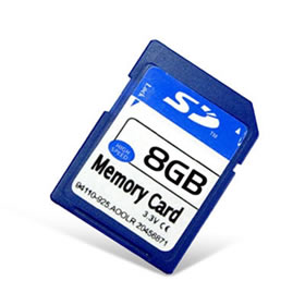 8GB High Speed SD Memory Card